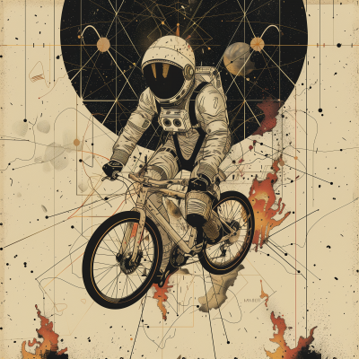 Epic Bicycling in Space