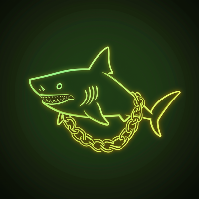 Minimalist Shark Logo