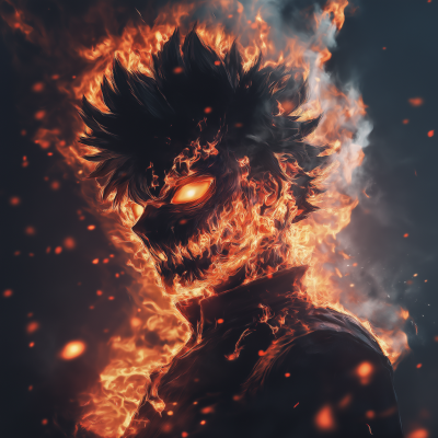 Dabi in Flames