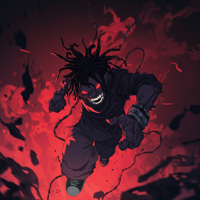 Dynamic Dabi Illustration