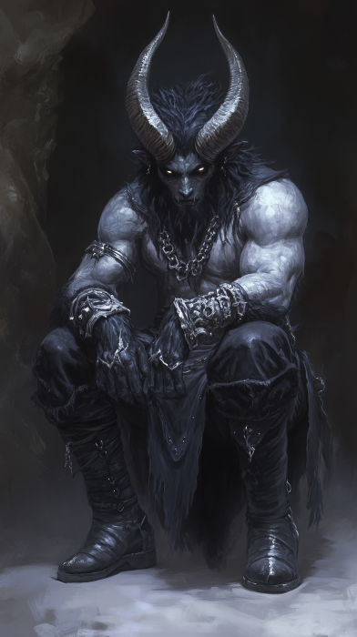 Dark Horned Demon