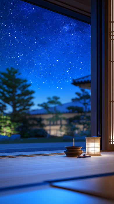 Serene Night Sky