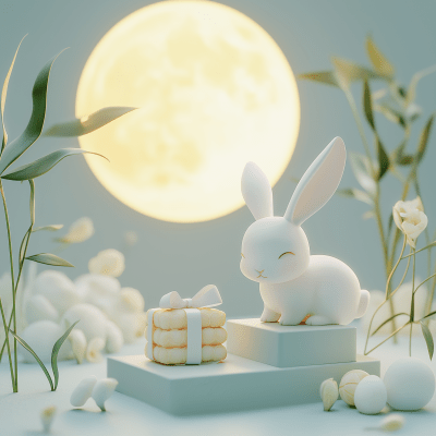 Dreamy Moonlit Scene