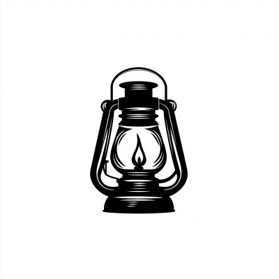 Retro Lantern Logo