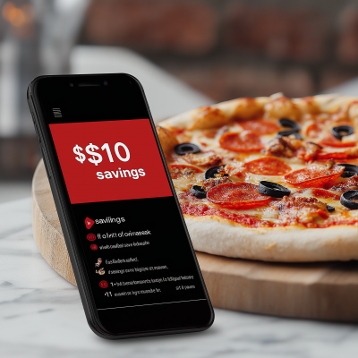 Pizza Order App Promotion