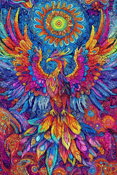 Pheonix Painting