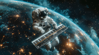 Cosmonaut Synthesizer in Space