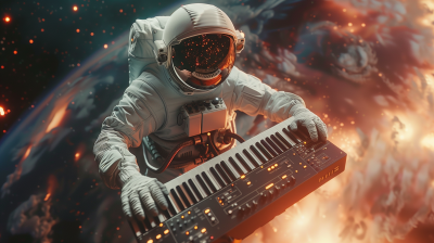 Cosmonaut Synthesizer in Space