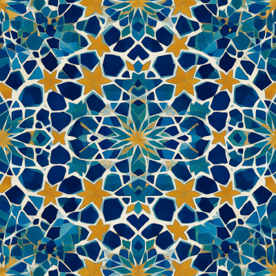 Seamless Islamic Geometric Art