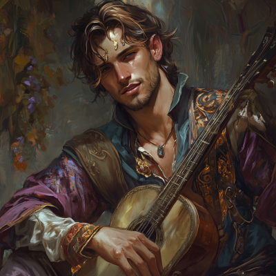 Wild Glamour Bard Portrait