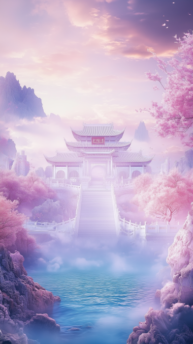 Ancient Heavenly Palace Poster