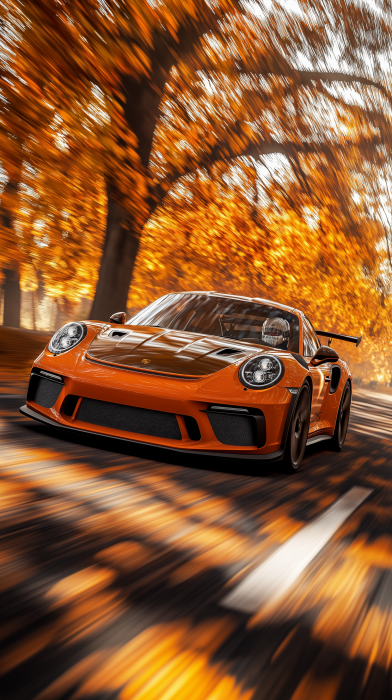 Porsche 911 GT3 RS in Motion