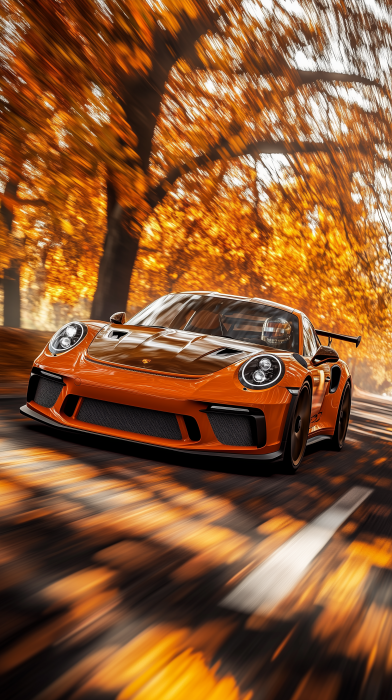 Dynamic Porsche in Motion