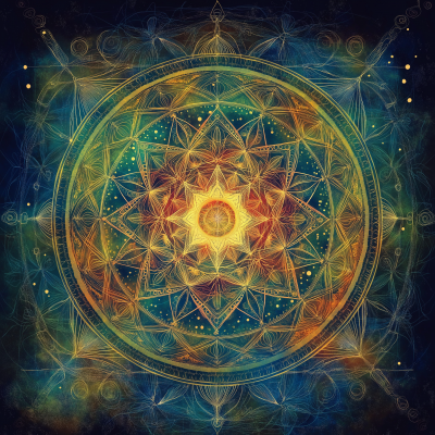 Sacred Geometry Mandala