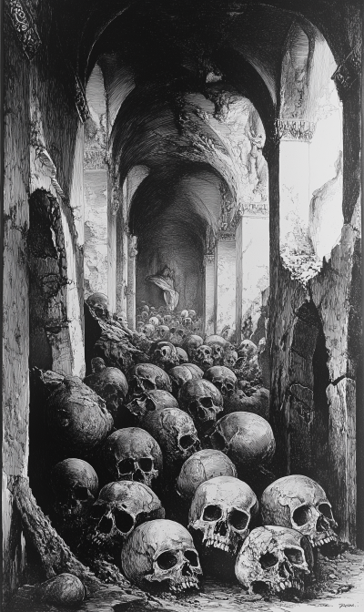 Cavern of Giant Skulls