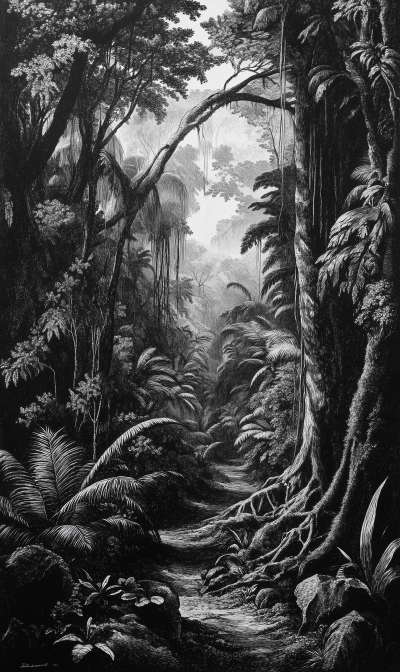 Rainforest Drawing