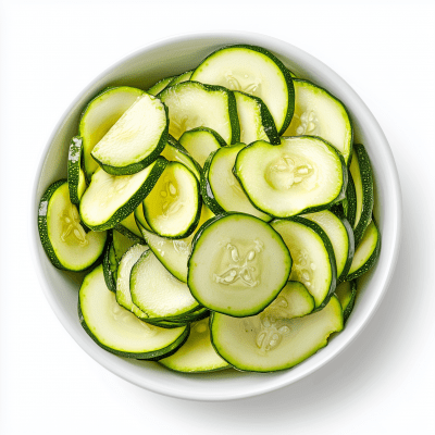 Sliced Zucchini