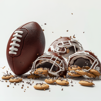 Football Themed Cookies