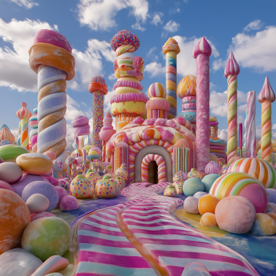 Hyper Realistic Candy Factory