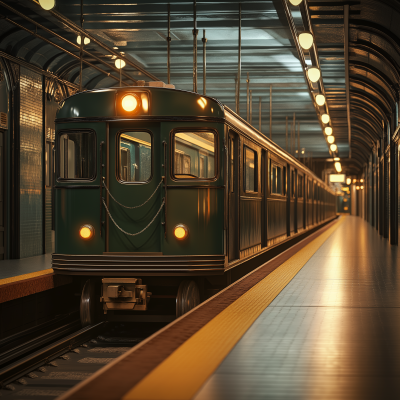 1930s Vintage Subway Train