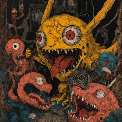 Junji Ito Inspired Pokemon