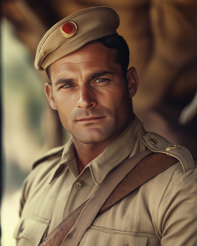 Colonel in the British Army in India