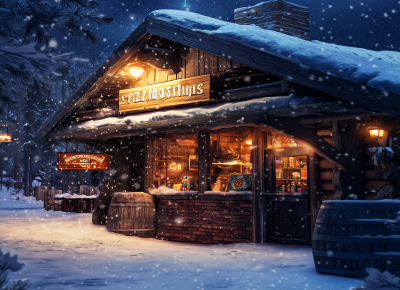 Cozy Pizzeria in Ski Town