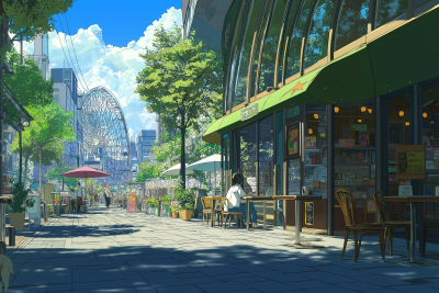 Anime Style Business District