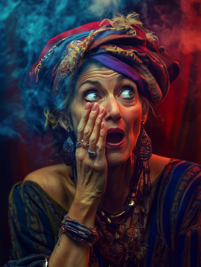 Surprised Fortune Teller