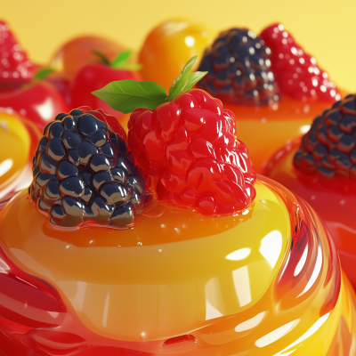 Fruit Jelly Render