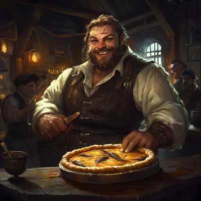 Fantasy Tavern Bartender