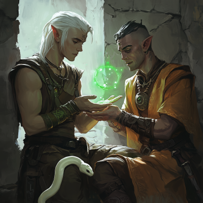 Final Scene of Elven Magic