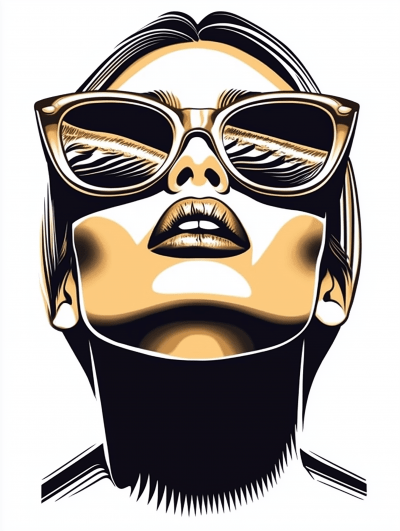 Girl with Sunglasses