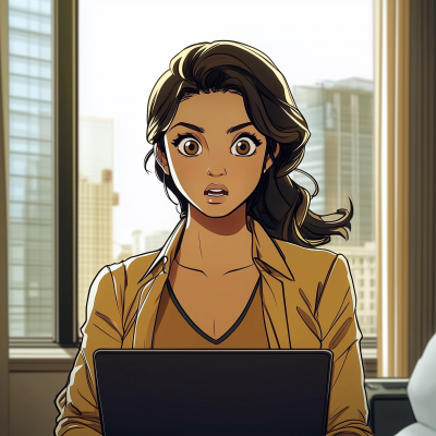 Surprised in the Hotel Room