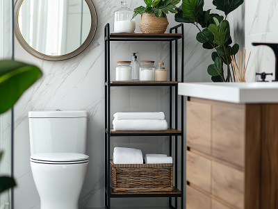 Modern Bathroom Shelf