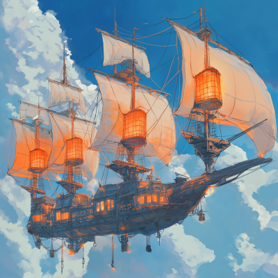 Majestic Skyship