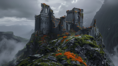 Magical Medieval Castle Ruins