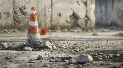 Concrete Street Scene