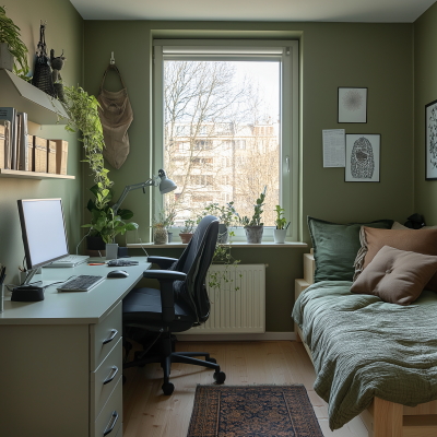 Serene Home Office