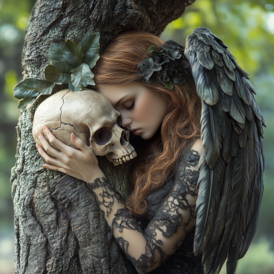 Angel Embracing Nature