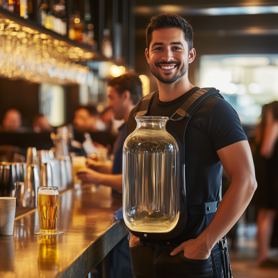 Modern Bar Scene