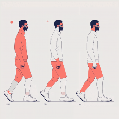 Walk Cycle Infographic