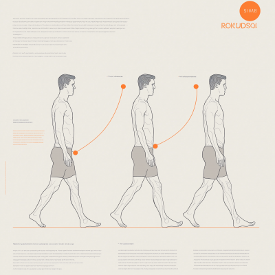 Walking Cycle Illustration