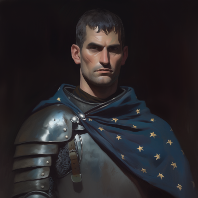 Medieval Knight Portrait