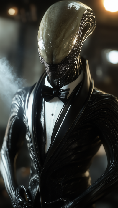 Alien in Tuxedo