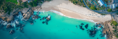 Aerial View of Clifton Beach