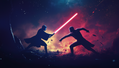 Jedi Lightsaber Duel
