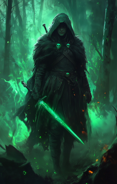 Emerald Enclave Druid Character Art