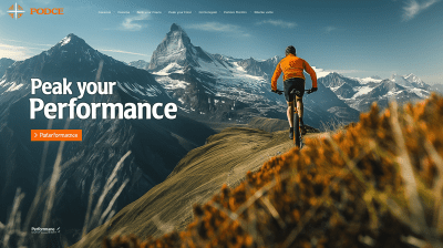 Peak Your Performance Landing Page