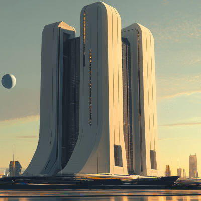 Futuristic Tall Building